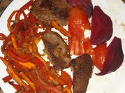 Una foto de carne fitness