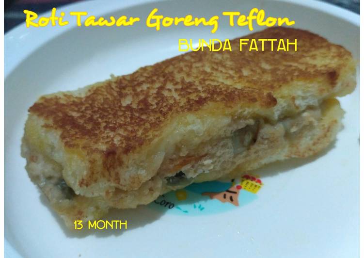  Resep  24 MPASI Roti  Tawar Goreng  Teflon  oleh Bunda 