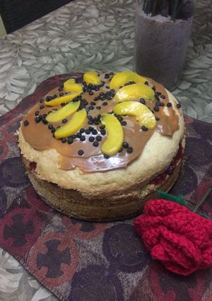 Una foto de Bizcocho relleno a tu pinta!😻👌🏻