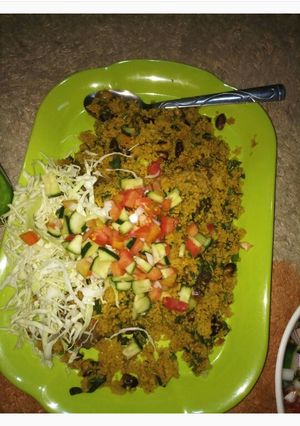 A picture of Damvun cous cous.