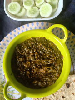 पालक का साग (Palak ka saag recipe in Hindi) रेसिपी मुख्य फोटो