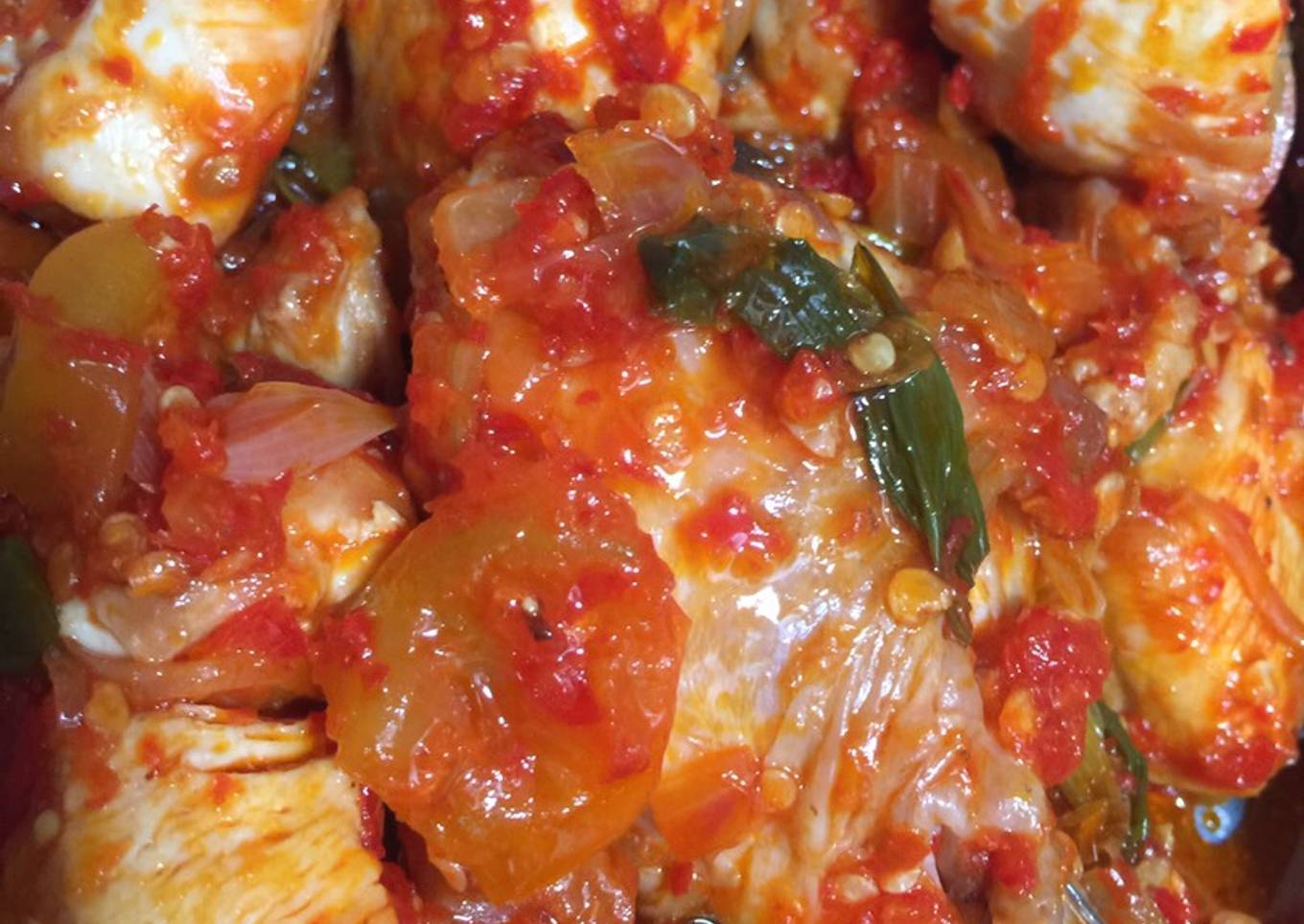 Ayam balado praktis