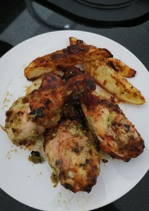 A picture of Chicken Kebabs.