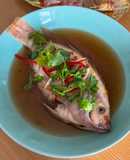 1 pot Ikan nila steam hongkong chinese food