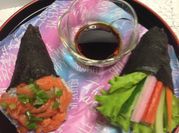 Una foto de rellenos para sushi