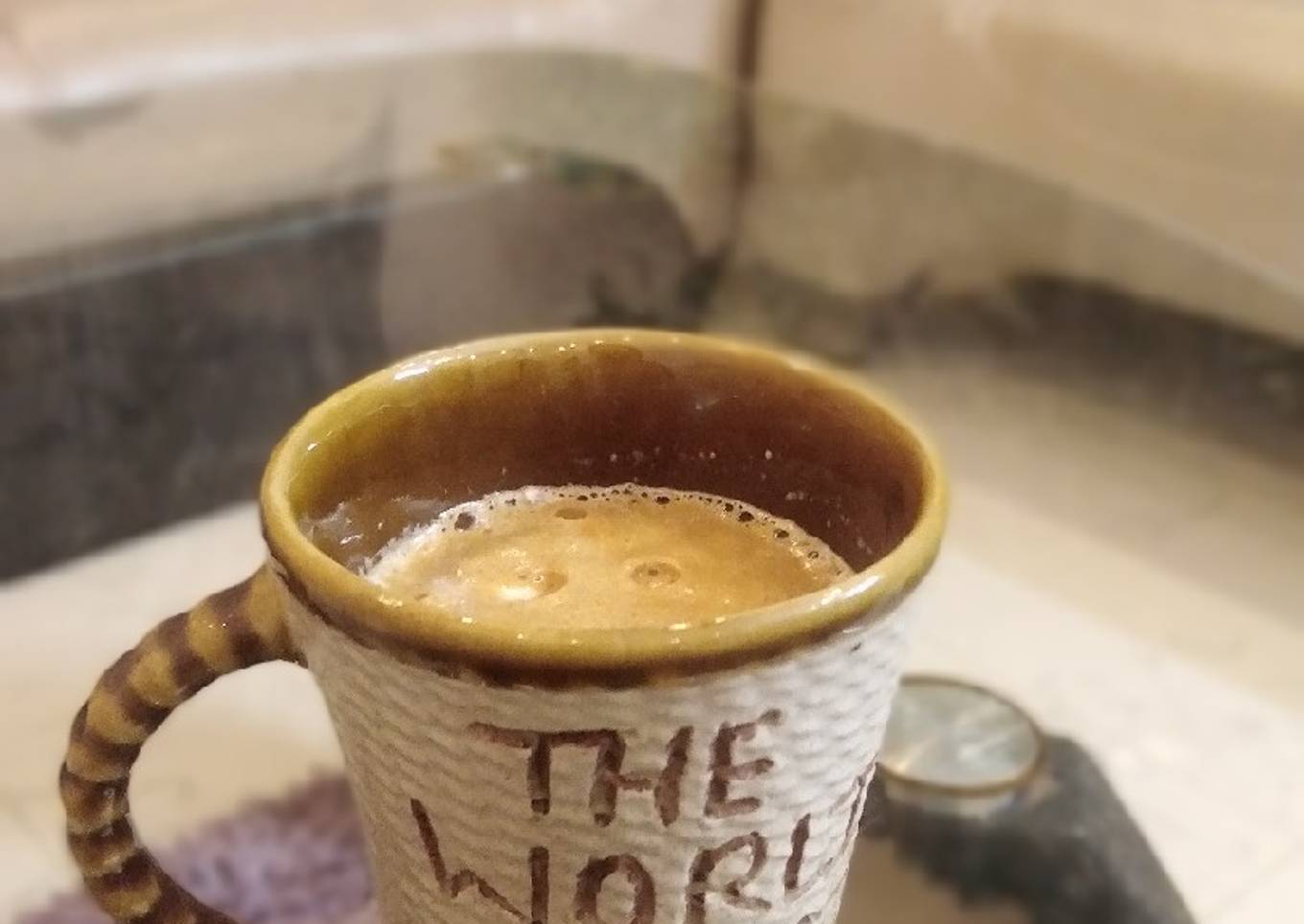 Frothy Cream coffe