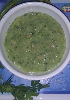 A picture of Guava chutney(amrood ki chutney).