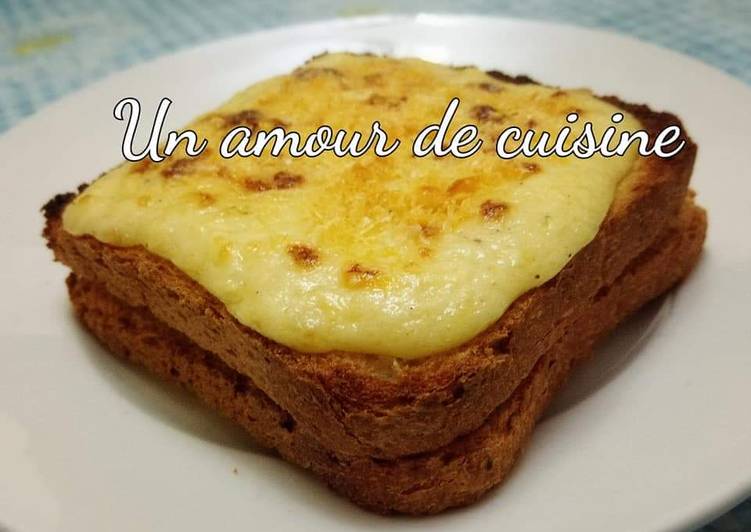 Comment Servir Croque monsieur a ma façon