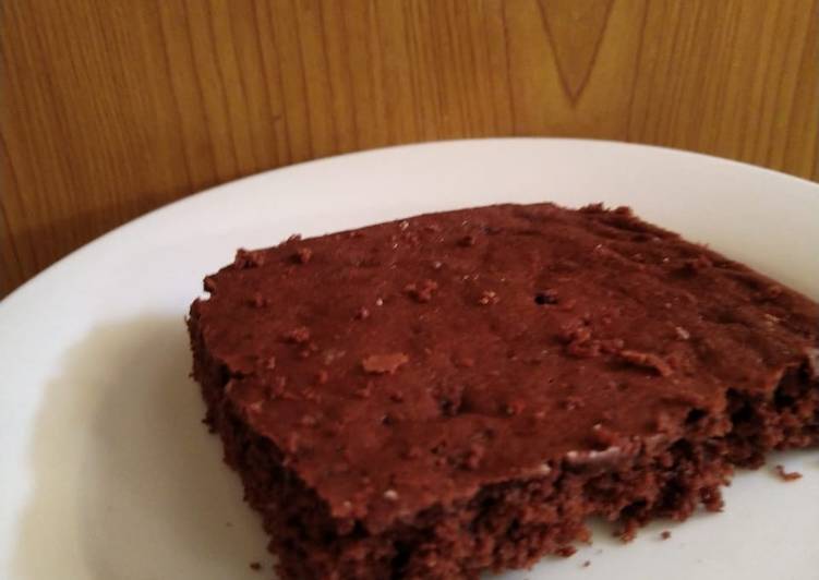 Resep Brownies Magicom tanpa telur, Enak Banget