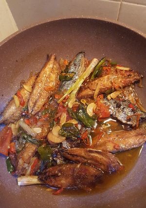 Foto resep Oseng pedas pindang layang