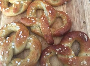 Una foto de Pretzels tradicionales