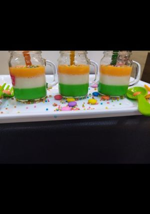 A picture of Tricolour Jelly.