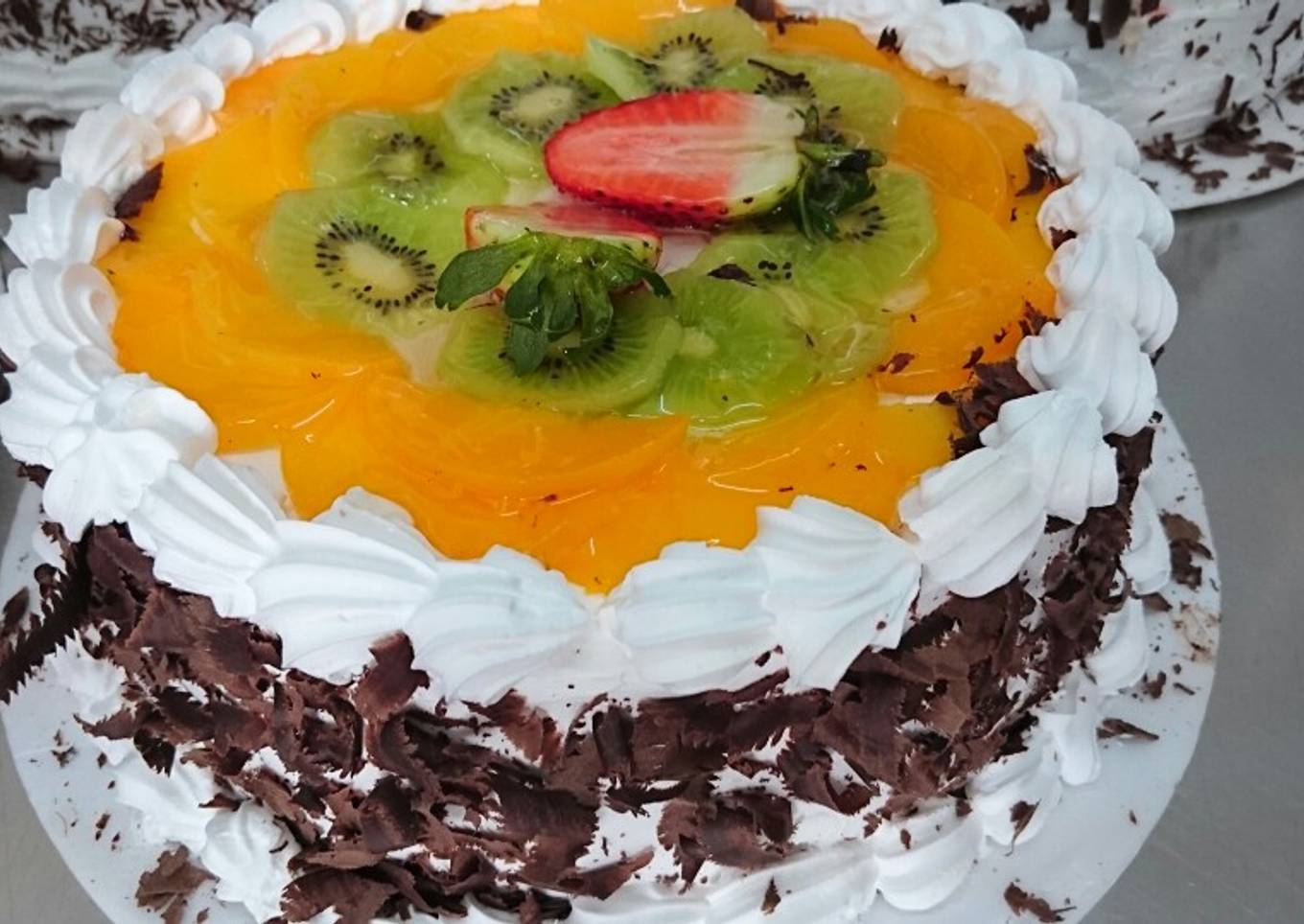 Fruit genoise