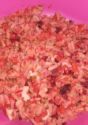 Una foto de Ensalada fría de arroz