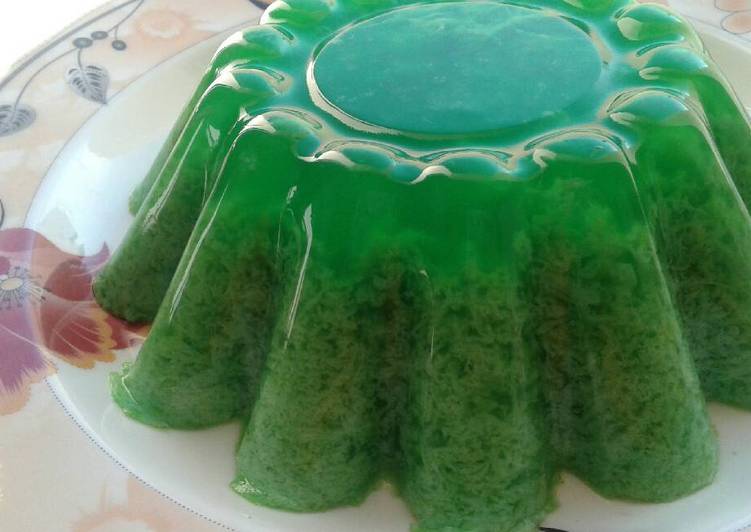 Resep Agar agar lumut, Bikin Ngiler