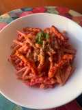 Quick Cheetos Penne pasta