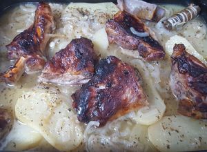 Una foto de Cordero al horno Superfácil