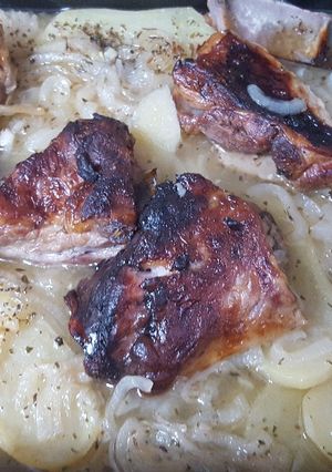 Una foto de Cordero al horno Superfácil