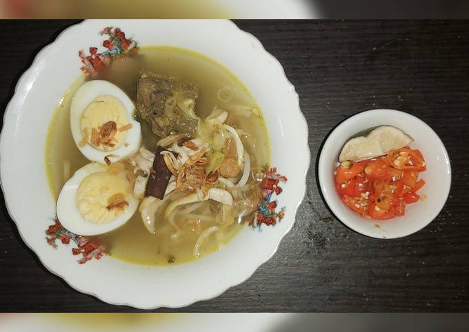 Resep Soto Ayam Kampung #stayhome Yang Maknyuss