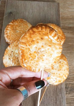 Une photo de ✨Galette Saumon poireaux ✨