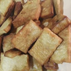 A picture of Fried yam.