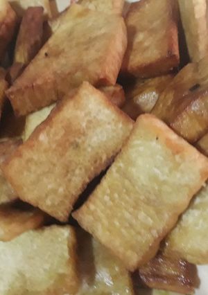 A picture of Fried yam.