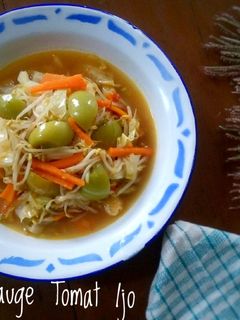 Foto resep Oseng Tauge Tomat Ijo