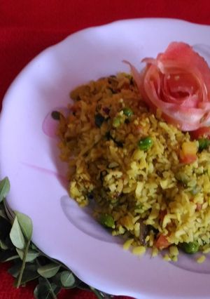 A picture of Poha.