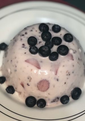 Una foto de Gelatina de yogurt