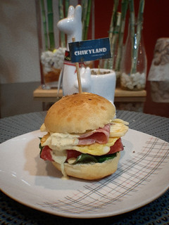 Una foto de Pan de hamburguesa casera