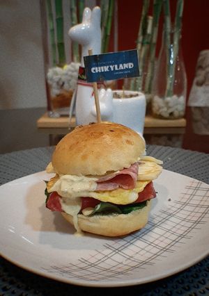 Una foto de Pan de hamburguesa casera