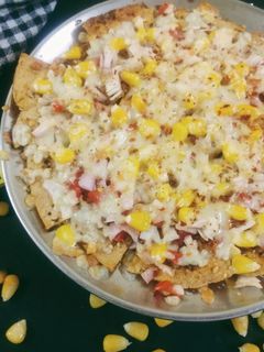 रोटी नचोज (roti nachos recipe in hindi) रेसिपी मुख्य फोटो