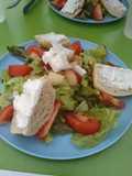 Salade de nectarine