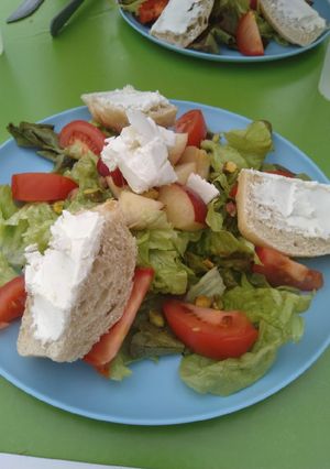Une photo de Salade de nectarine