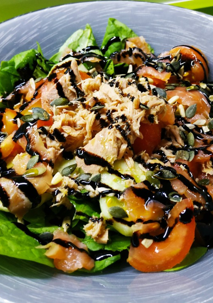 Una foto de Ensalada de Espinacas 🤤