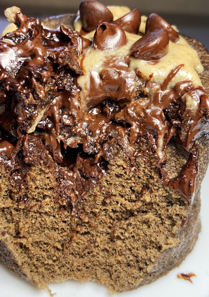 Una foto de Mug cake de chocolate