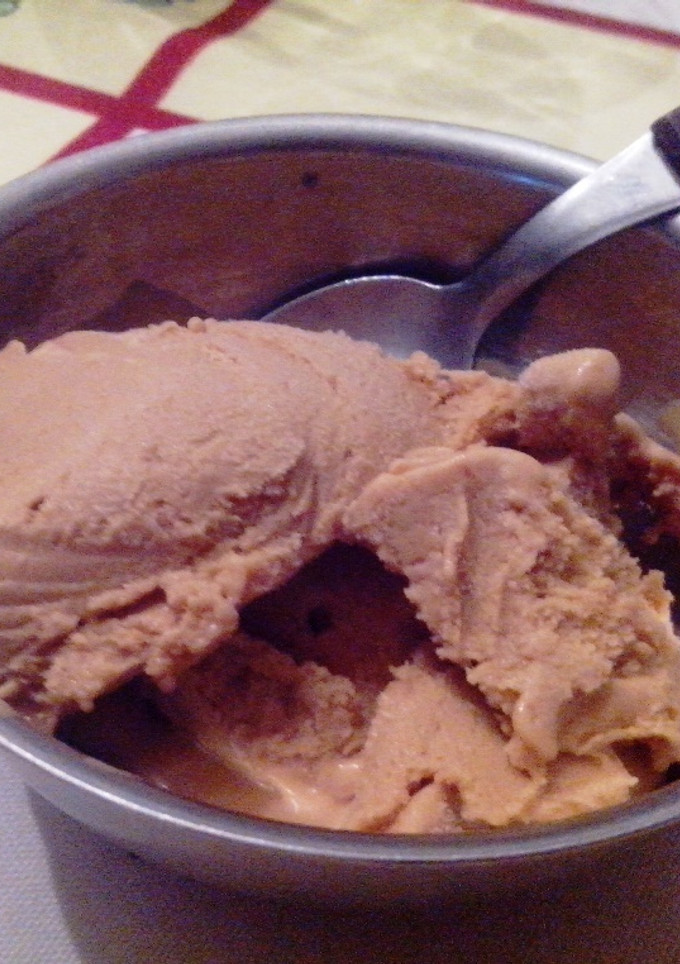 Una foto de Helado de dulce de leche