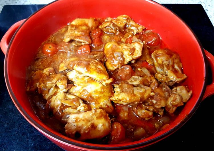 Recipe of Super Quick Homemade My Red Hot Chilli Chicken.😘