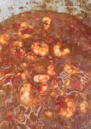 Foto resep Udang saos asam pedas