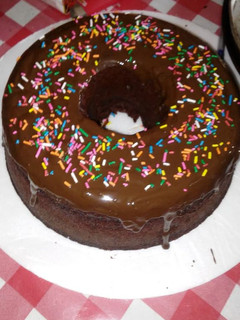 Una foto de Torta de chocolate al micro