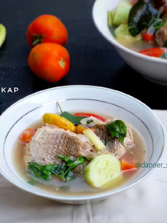 Foto resep Sup Ikan Kakap