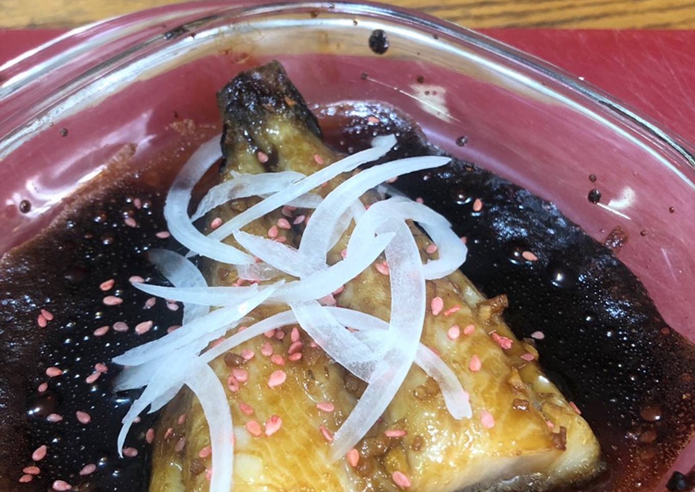 Pescado black cod al horno con el toque sonorense