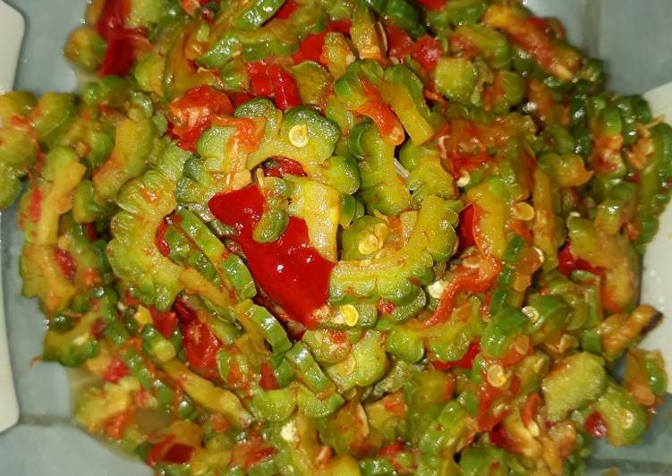 Bahan meracik Sambal pare anti pahit, Bikin Ngiler