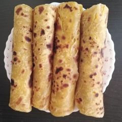 A picture of Pumpkin Chapati.
