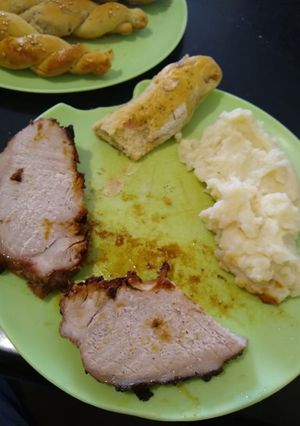 Una foto de Palitos de pan con tocino