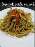 One pot pasta en wok