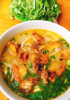 Hình của món Bánh canh cá lóc.