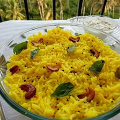 A picture of Lemon Rice.