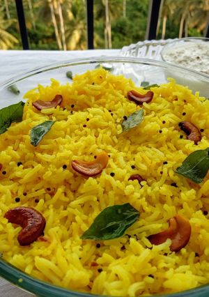 A picture of Lemon Rice.