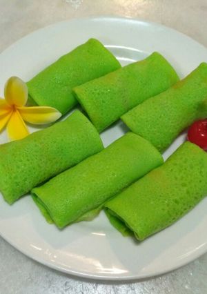 Foto resep Dadar gulung kelapa jagung